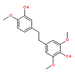 Phenol, 4-[2-(3-hydroxy-4-methoxyphenyl)ethyl]-2,6-dimethoxy-