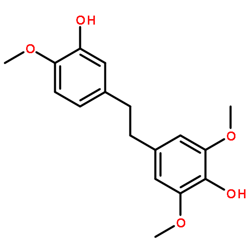 Phenol, 4-[2-(3-hydroxy-4-methoxyphenyl)ethyl]-2,6-dimethoxy-