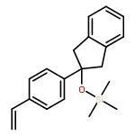 Silane, [[2-(4-ethenylphenyl)-2,3-dihydro-1H-inden-2-yl]oxy]trimethyl-