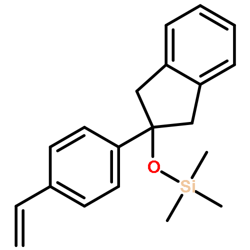 Silane, [[2-(4-ethenylphenyl)-2,3-dihydro-1H-inden-2-yl]oxy]trimethyl-