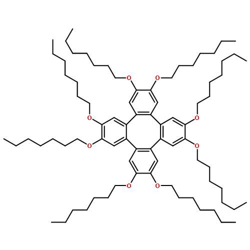 Tetraphenylene, 2,3,6,7,10,11,14,15-octakis(heptyloxy)-