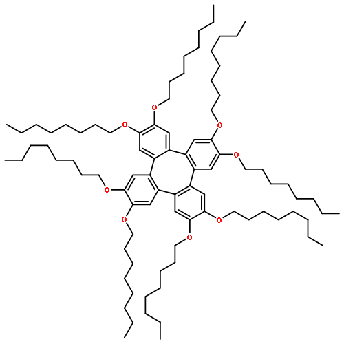 Tetraphenylene, 2,3,6,7,10,11,14,15-octakis(octyloxy)-