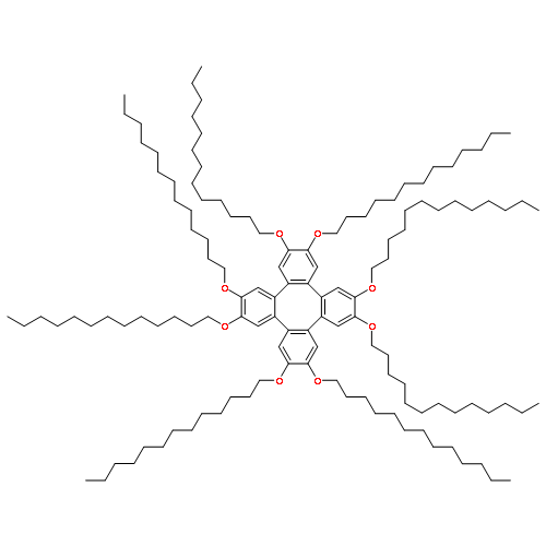 Tetraphenylene, 2,3,6,7,10,11,14,15-octakis(tridecyloxy)-