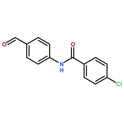 Benzamide, 4-chloro-N-(4-formylphenyl)-