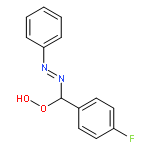 Hydroperoxide, (4-fluorophenyl)(phenylazo)methyl