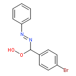 HYDROPEROXIDE, (4-BROMOPHENYL)(PHENYLAZO)METHYL