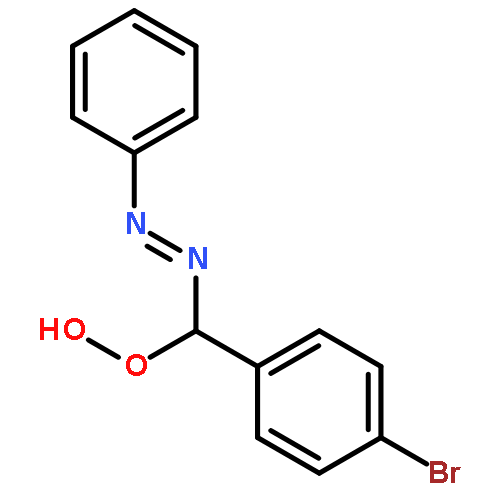 HYDROPEROXIDE, (4-BROMOPHENYL)(PHENYLAZO)METHYL