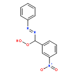 Hydroperoxide, (3-nitrophenyl)(phenylazo)methyl