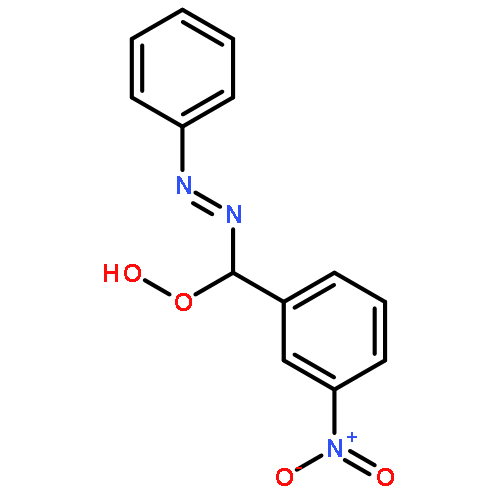 Hydroperoxide, (3-nitrophenyl)(phenylazo)methyl