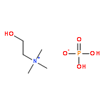 2-Hydroxy-N,N,N-trimethylethanaminium dihydrogenphosphate