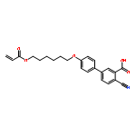 Benzoic acid, 4-[[6-[(1-oxo-2-propenyl)oxy]hexyl]oxy]-, 4-cyanophenylester