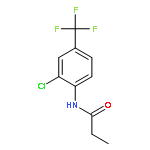 Propanamide, N-[2-chloro-4-(trifluoromethyl)phenyl]-