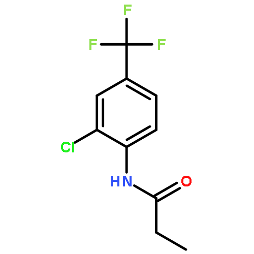 Propanamide, N-[2-chloro-4-(trifluoromethyl)phenyl]-