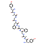 L-Phenylalanine,L-tyrosyl-D-alanylglycyl-, 2-(L-tyrosyl-D-alanylglycyl-L-phenylalanyl)hydrazide