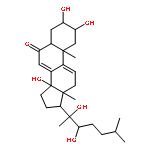 (2beta,3beta,5beta,17alpha,22R)-2,3,14,20,22-pentahydroxycholesta-7,9(11)-dien-6-one