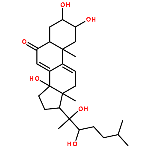 (2beta,3beta,5beta,17alpha,22R)-2,3,14,20,22-pentahydroxycholesta-7,9(11)-dien-6-one