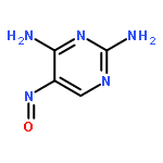 2,4-PYRIMIDINEDIAMINE, 5-NITROSO- (9CI)