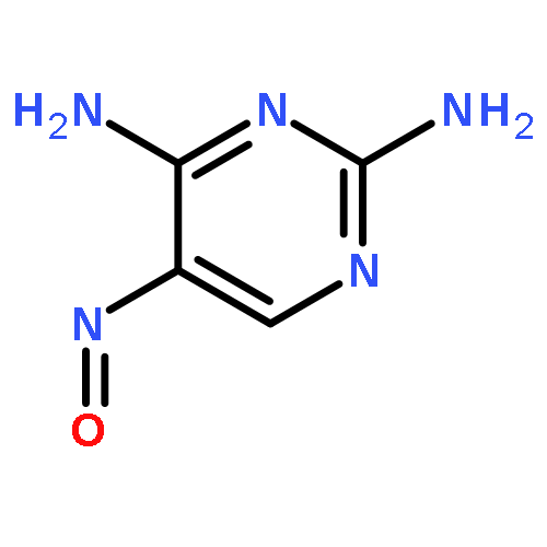 2,4-PYRIMIDINEDIAMINE, 5-NITROSO- (9CI)