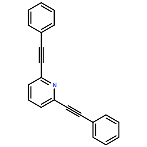 Pyridine, 2,6-bis(phenylethynyl)-