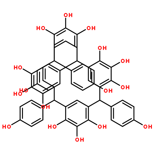 PENTACYCLO[19.3.1.13,7.19,13.115,19]OCTACOSA-1(25),3,5,7(28),9,11,13(27),15,17,19(26),21,23-DODECAENE-4,5,6,10,11,12,16,17,18,22,23,24-DODECOL, 2,8,14,20-TETRAKIS(4-HYDROXYPHENYL)-