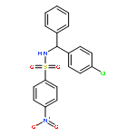 Benzenesulfonamide, N-[(R)-(4-chlorophenyl)phenylmethyl]-4-nitro-