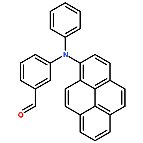 Benzaldehyde, 3-(phenyl-1-pyrenylamino)-