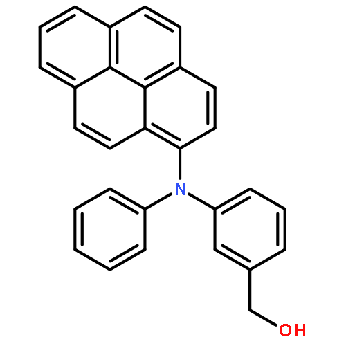 Benzenemethanol, 3-(phenyl-1-pyrenylamino)-