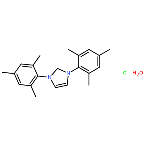 1H-IMIDAZOLIUM, 1,3-BIS(2,4,6-TRIMETHYLPHENYL)-, CHLORIDE, MONOHYDRATE