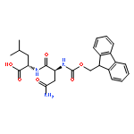 L-Leucine, N-[N2-[(9H-fluoren-9-ylmethoxy)carbonyl]-L-asparaginyl]-