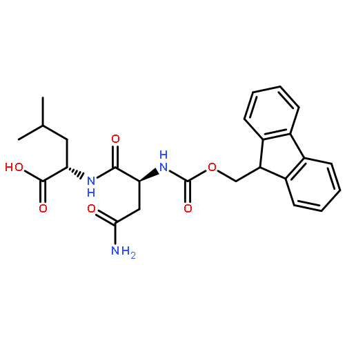 L-Leucine, N-[N2-[(9H-fluoren-9-ylmethoxy)carbonyl]-L-asparaginyl]-