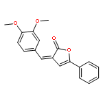 2(3H)-Furanone,3-[(3,4-dimethoxyphenyl)methylene]-5-phenyl-