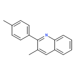 Quinoline, 3-methyl-2-(4-methylphenyl)-