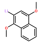 Lithium, (1,4-dimethoxy-2-naphthalenyl)-