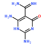 5-Pyrimidinecarboximidamide, 2,6-diamino-1,4-dihydro-4-oxo-