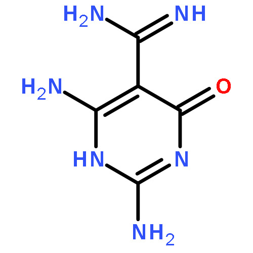 5-Pyrimidinecarboximidamide, 2,6-diamino-1,4-dihydro-4-oxo-