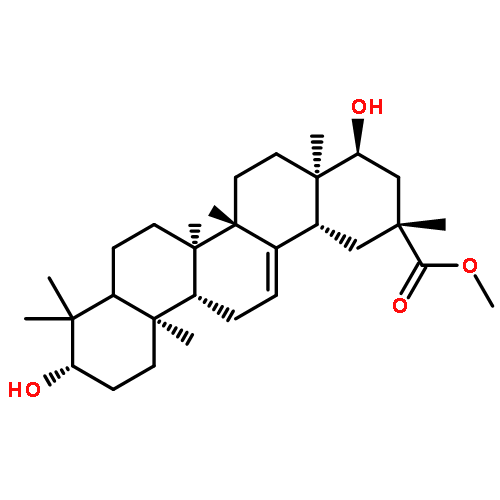 Olean-12-en-29-oicacid, 3,22-dihydroxy-, methyl ester, (3b,20a,22a)- (9CI)