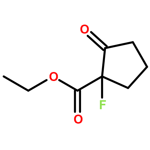 Cyclopentanecarboxylic acid, 1-fluoro-2-oxo-, ethyl ester