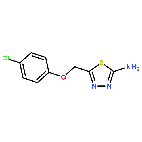 5-((4-Chlorophenoxy)methyl)-1,3,4-thiadiazol-2-amine