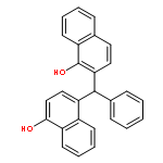 1-Naphthalenol, 2-[(4-hydroxy-1-naphthalenyl)phenylmethyl]-