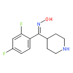 METHANONE, (2,4-DIFLUOROPHENYL)-4-PIPERIDINYL-, OXIME