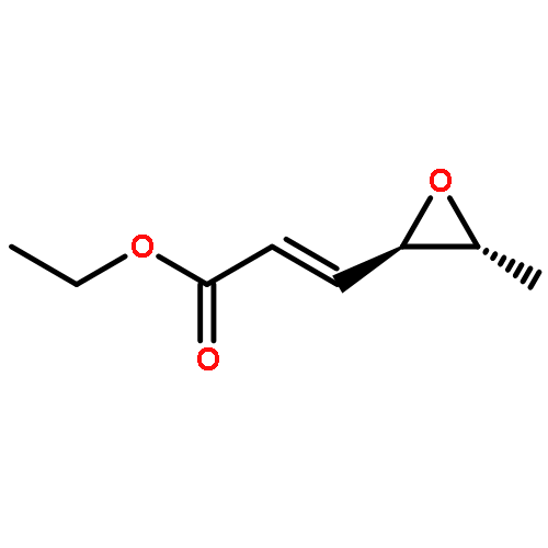 2-Propenoic acid, 3-[(2R,3R)-3-methyloxiranyl]-, ethyl ester, (2E)-rel-