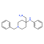 4-Piperidinemethanamine,4-(phenylamino)-1-(phenylmethyl)-