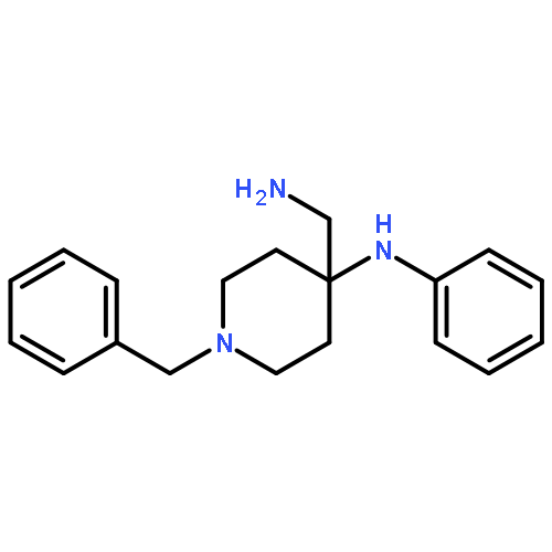 4-Piperidinemethanamine,4-(phenylamino)-1-(phenylmethyl)-