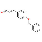 2-Propenal, 3-[4-(phenylmethoxy)phenyl]-, (2E)-