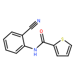 2-Thiophenecarboxamide,N-(2-cyanophenyl)-