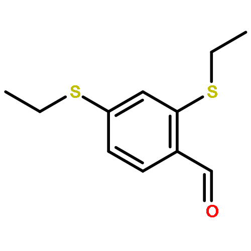 BENZALDEHYDE, 2,4-BIS(ETHYLTHIO)-