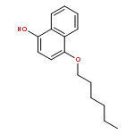 1-NAPHTHALENOL, 4-(HEXYLOXY)-