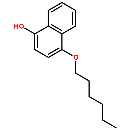 1-NAPHTHALENOL, 4-(HEXYLOXY)-