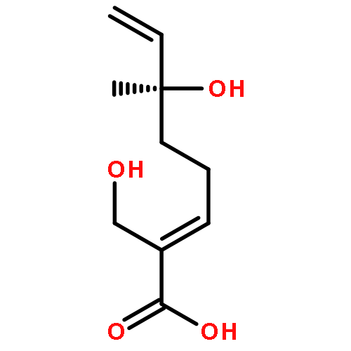 2,7-OCTADIENOIC ACID, 6-HYDROXY-2-(HYDROXYMETHYL)-6-METHYL-, (2E,6S)-