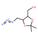 1,3-Dioxolane-4-methanol, 5-(azidomethyl)-2,2-dimethyl-, (4S,5S)-